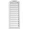Ekena Millwork Arch Top Surface Mount PVC Gable Vent: Functional, w/ 2"W x 2"P Brickmould Sill Frame, 16"W x 40"H GVPAR16X4003SF - alternate 1